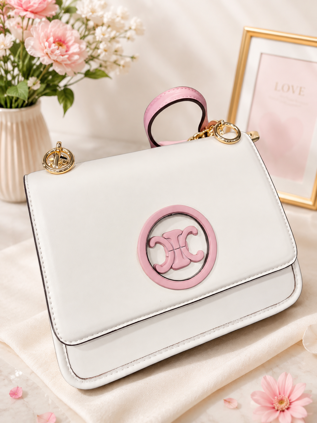 Elegant Flap Shoulder Bag